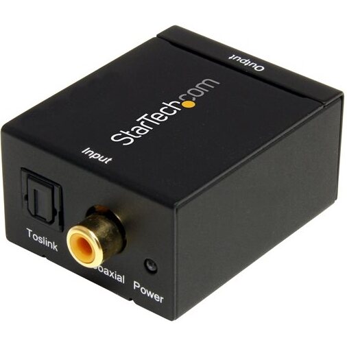 StarTech.com Convertisseur audio coaxial numérique ou Toslink optique SPDIF vers RCA stéréo