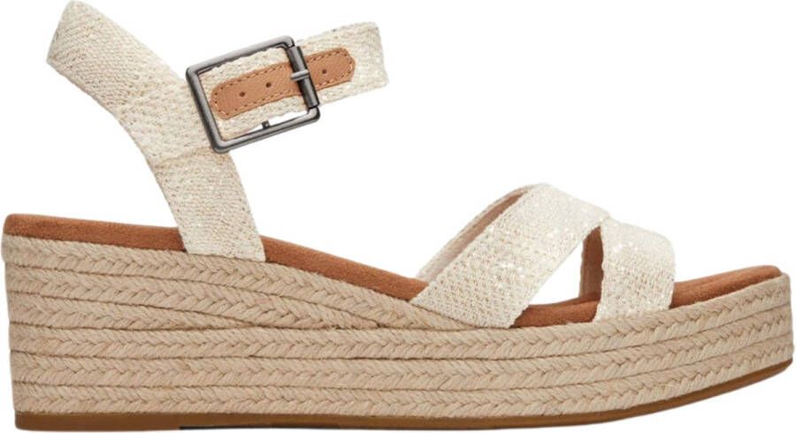TOMS 10020758 Audrey Damesschoenen sandalen Natuurlijk