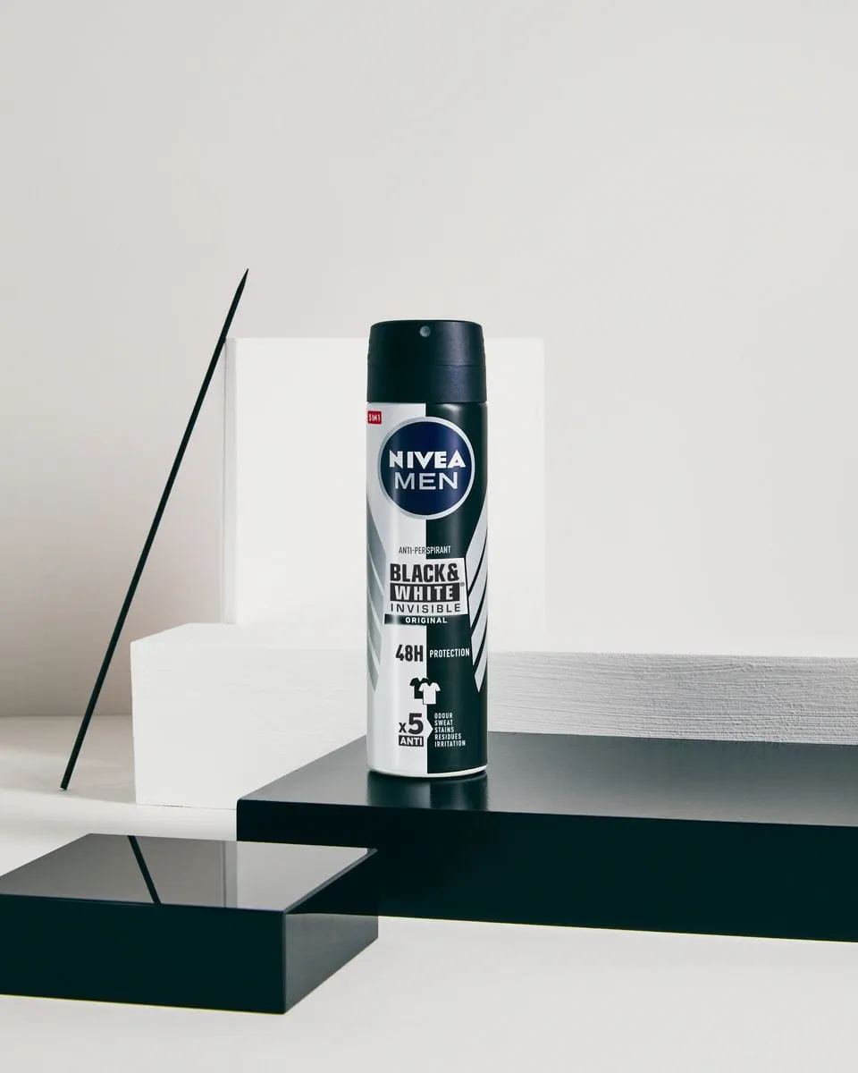 DÉODORANT ANTI-TRANSPIRANT HOMME SPRAY BLACK&WHITE ORIGINAL