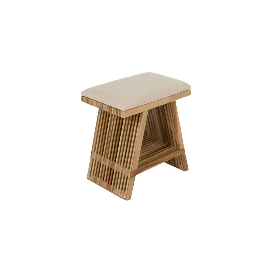Housecraft Living Djia Krukje Teak Hout - Bruin