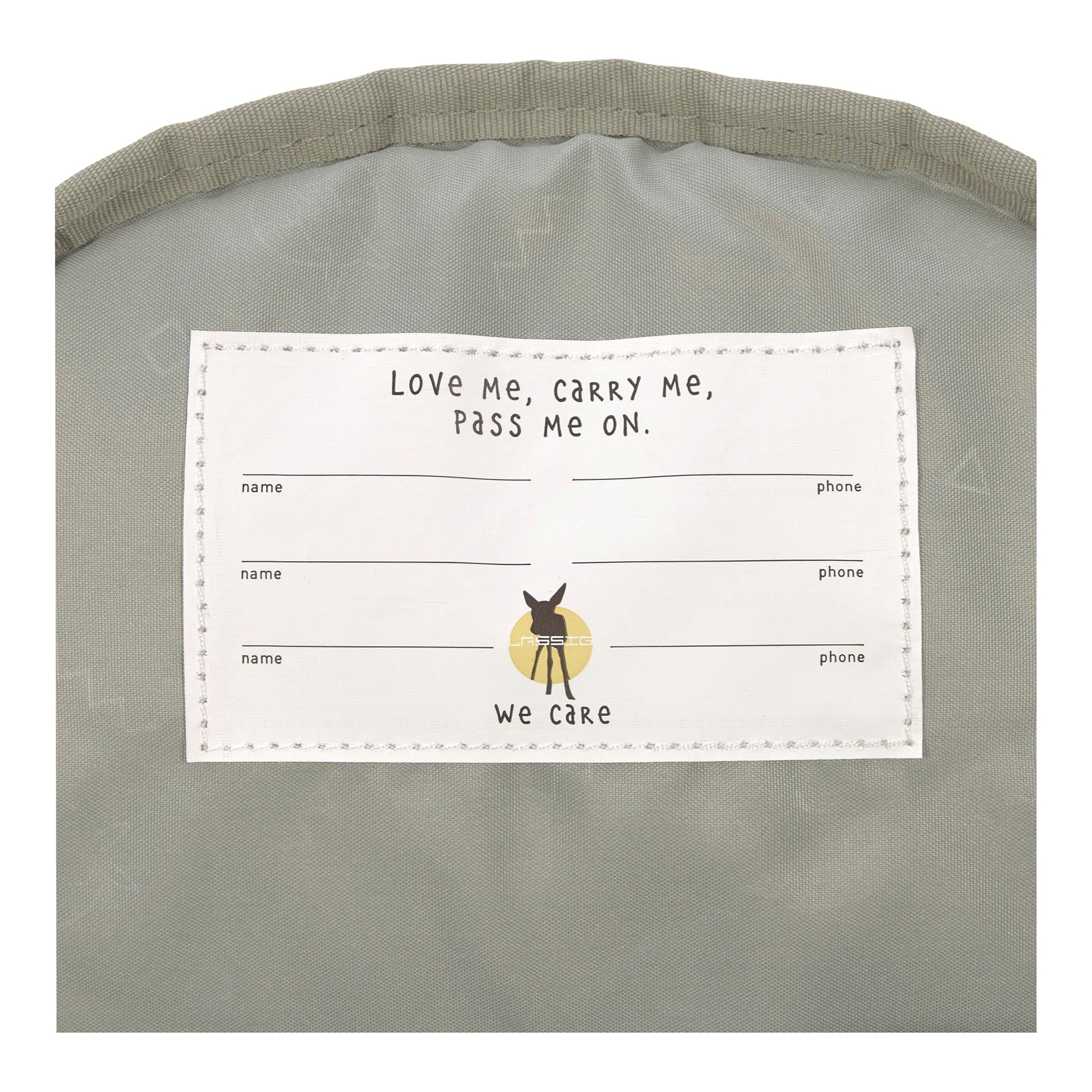 Lässig Kindergartenrucksack Mini Backpack Happy Prints caramel