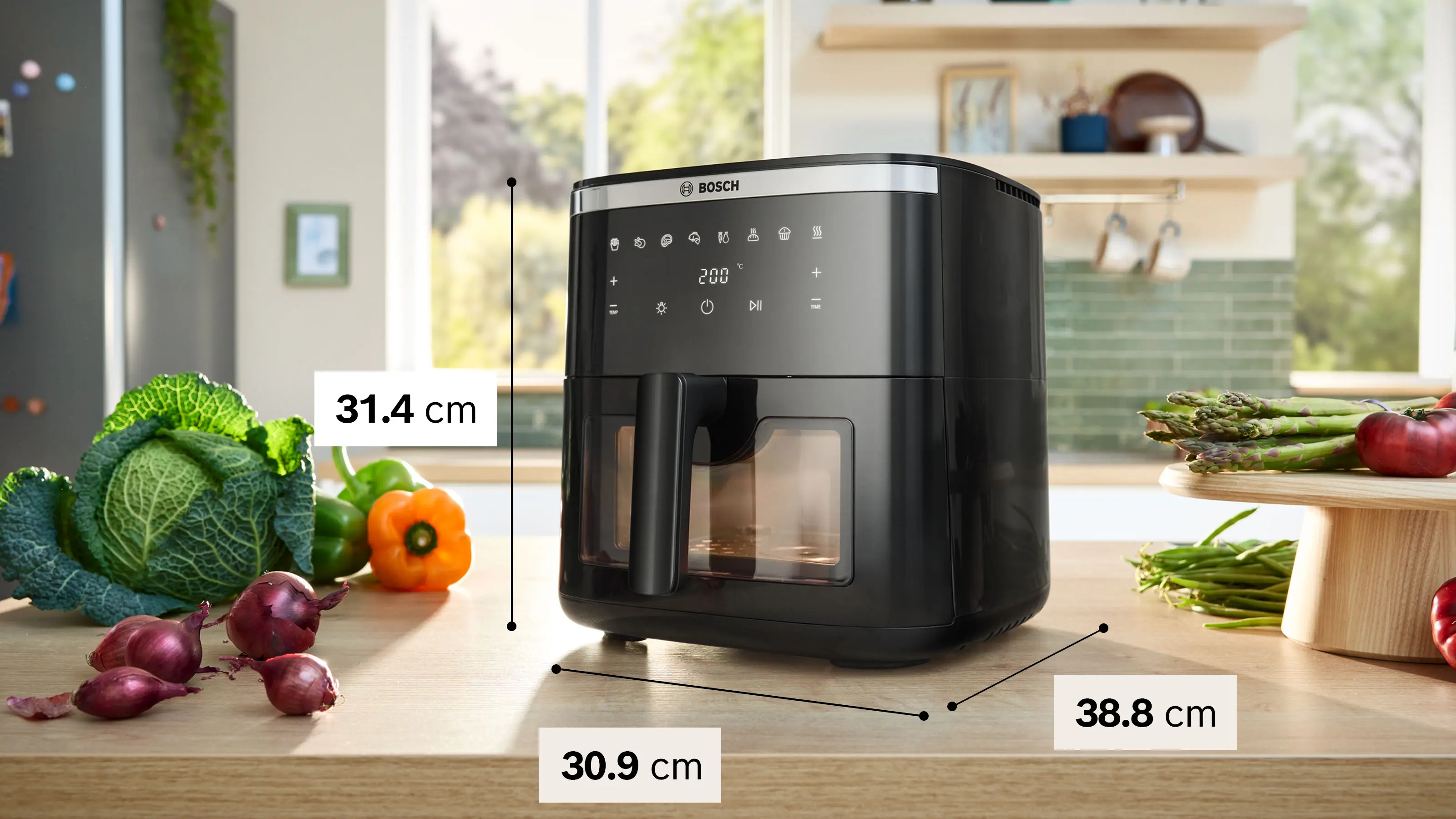 Serie 6 Air Fryer Zwart