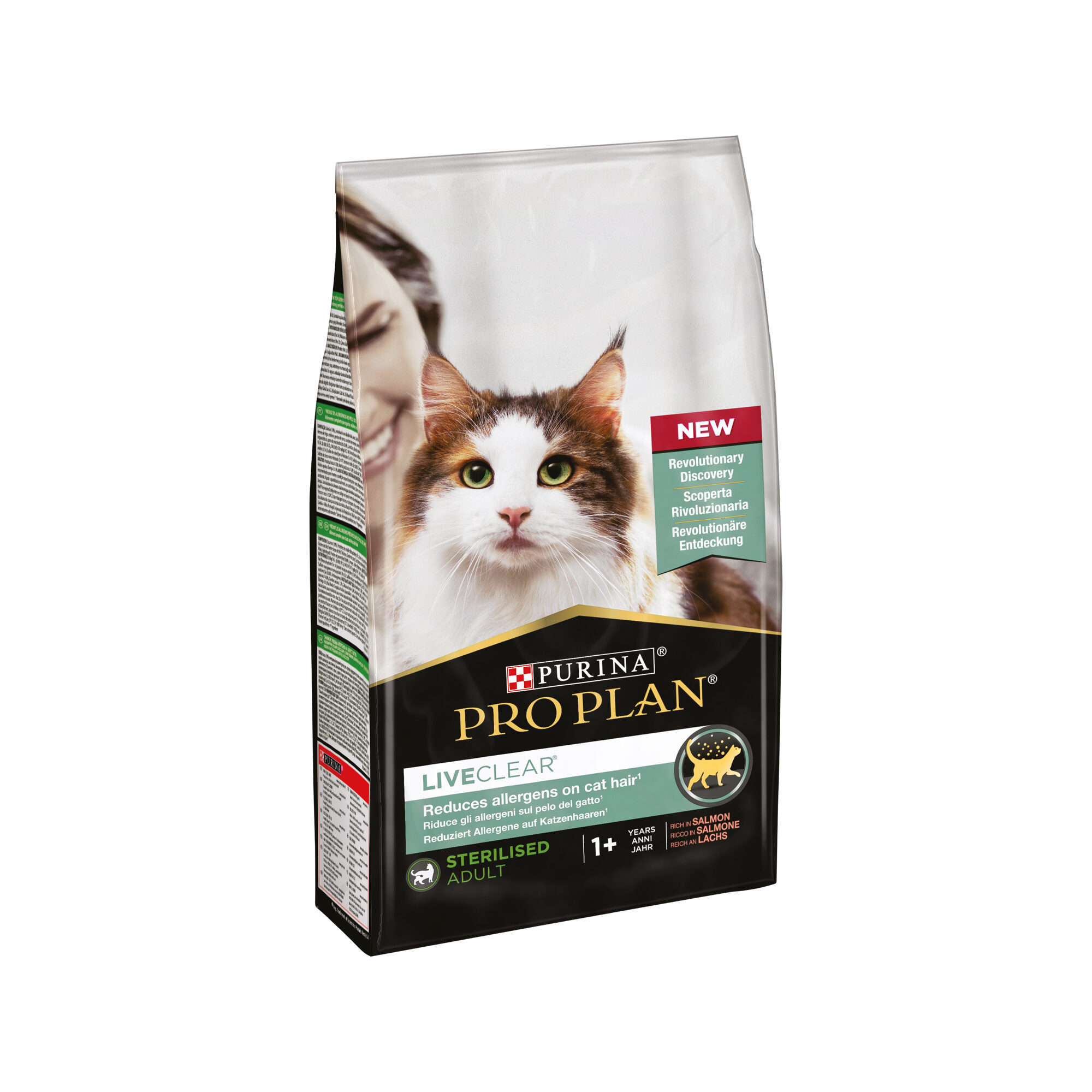 Purina Pro Plan LiveClear Sterilised Cat Food Adult 1+ years - Zalm