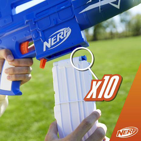 Nerf Fortnite Blue Shock blaster