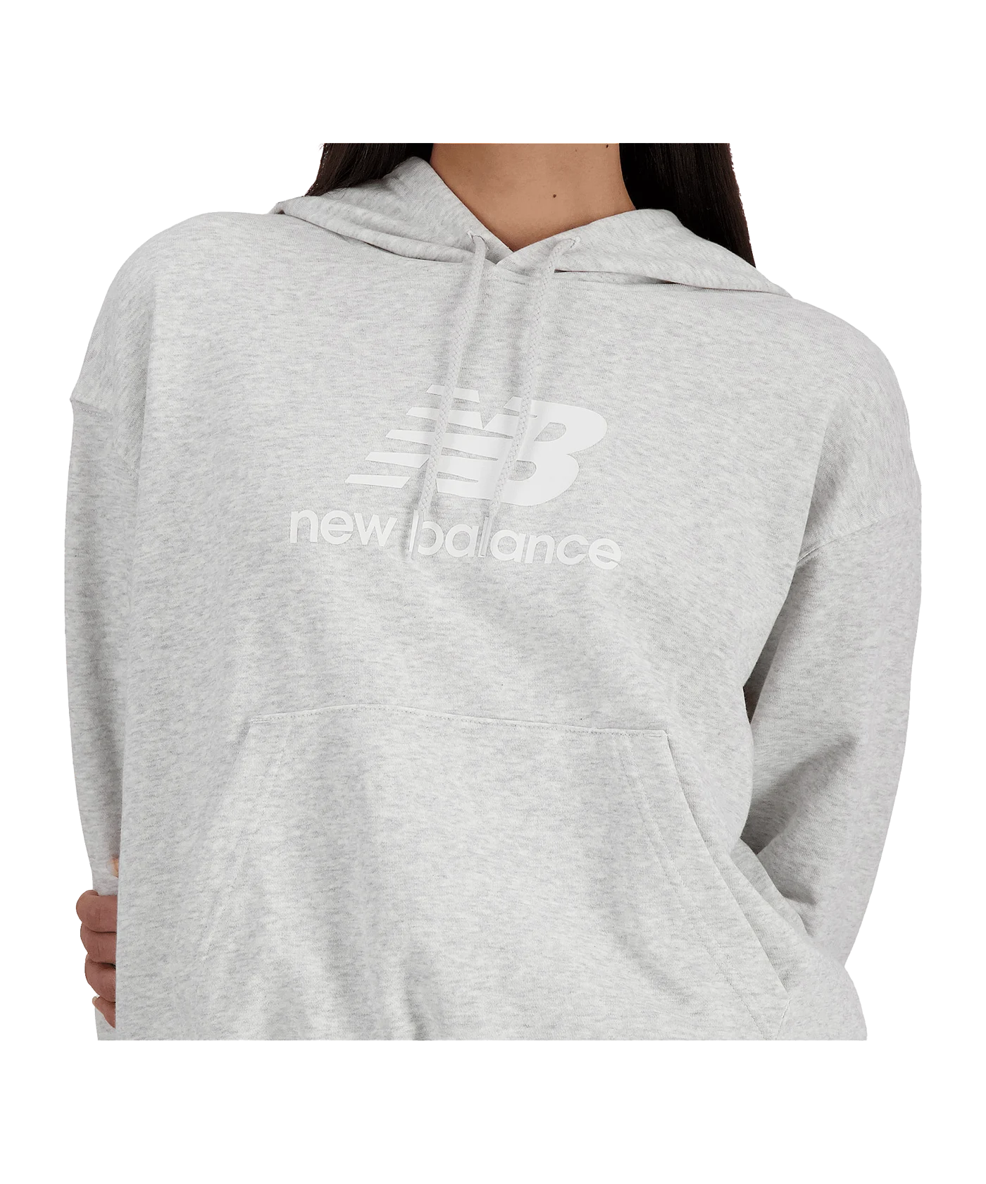 New Balance Essentials Logo French Terry Hoody Damen FAHH