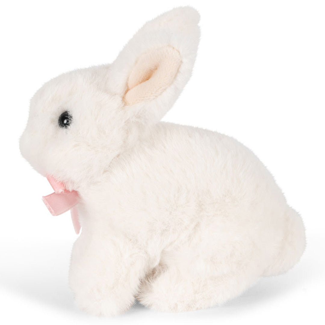 konges sløjd knuffelkonijn - white - 12 cm