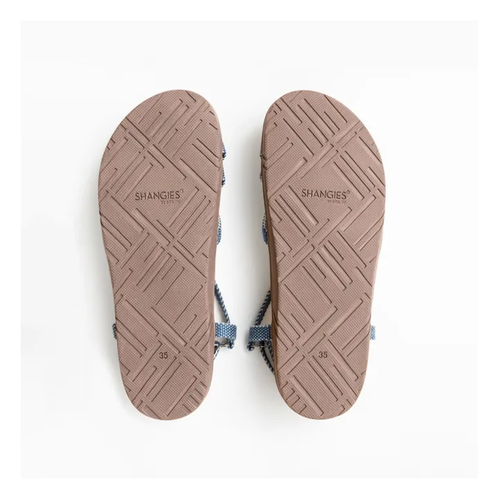 Shangies Sandales Scratchs | Bleu