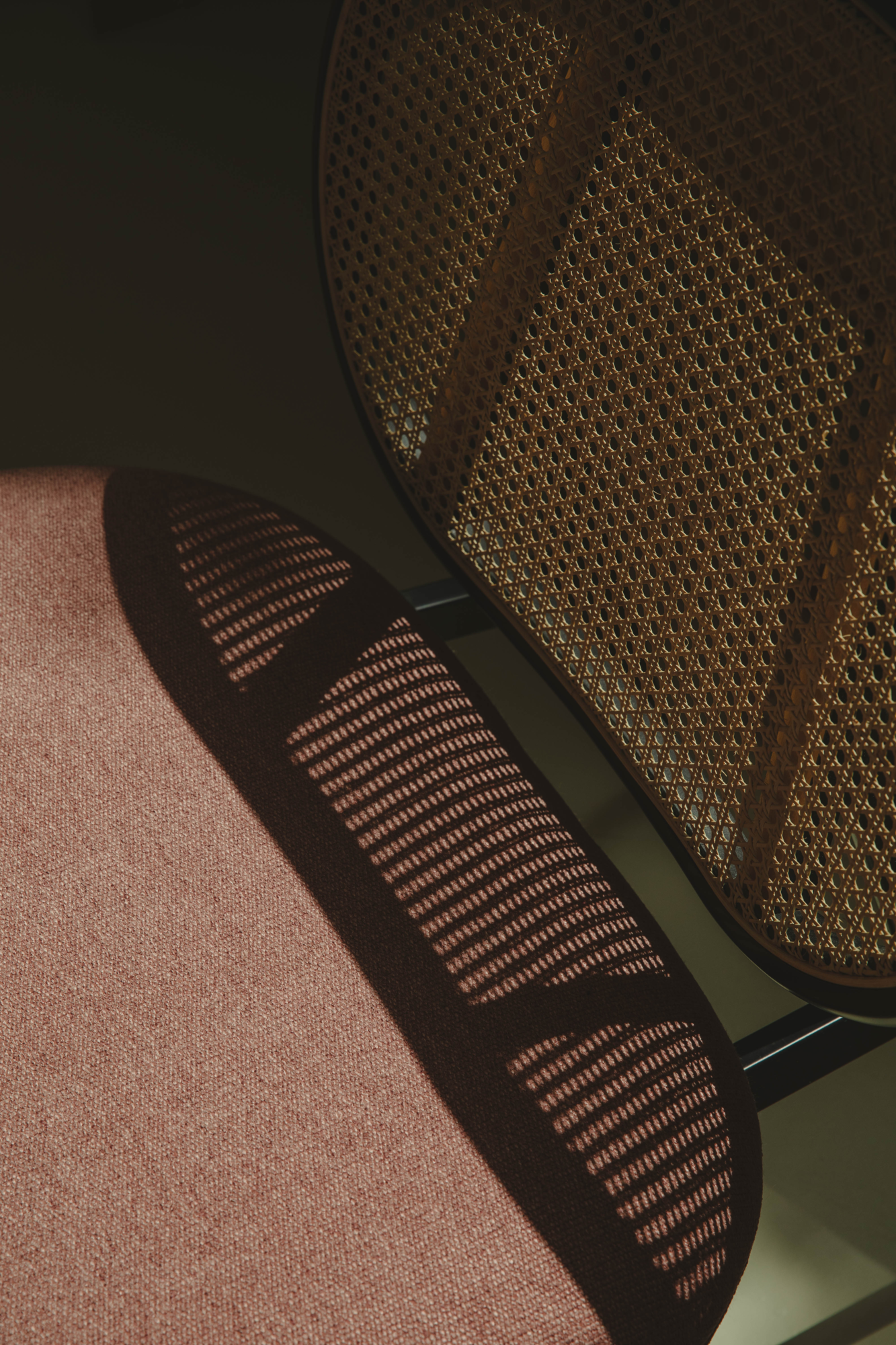 Fauteuil Spike Naturel/Roze