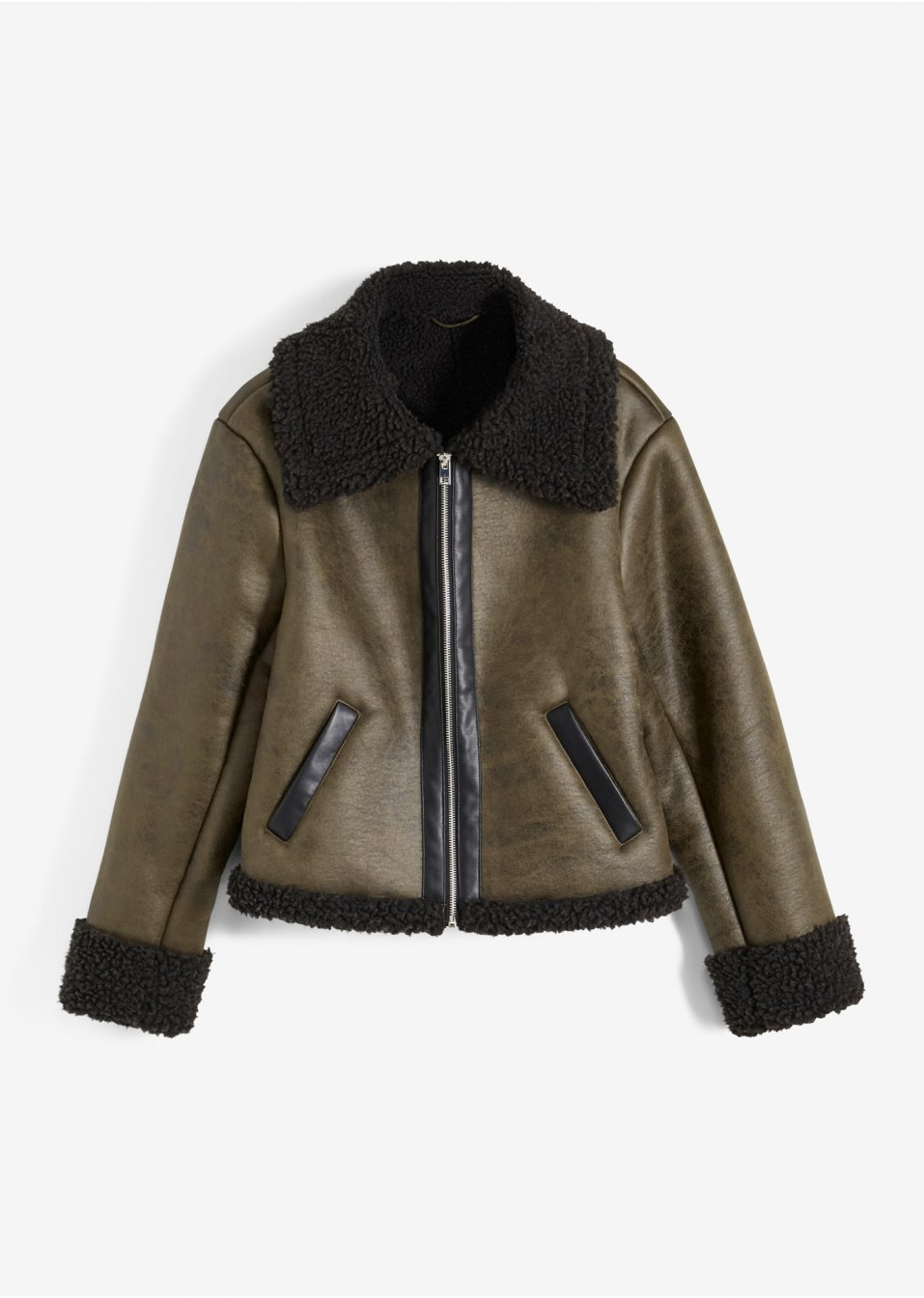 Veste synthétique imitation mouton