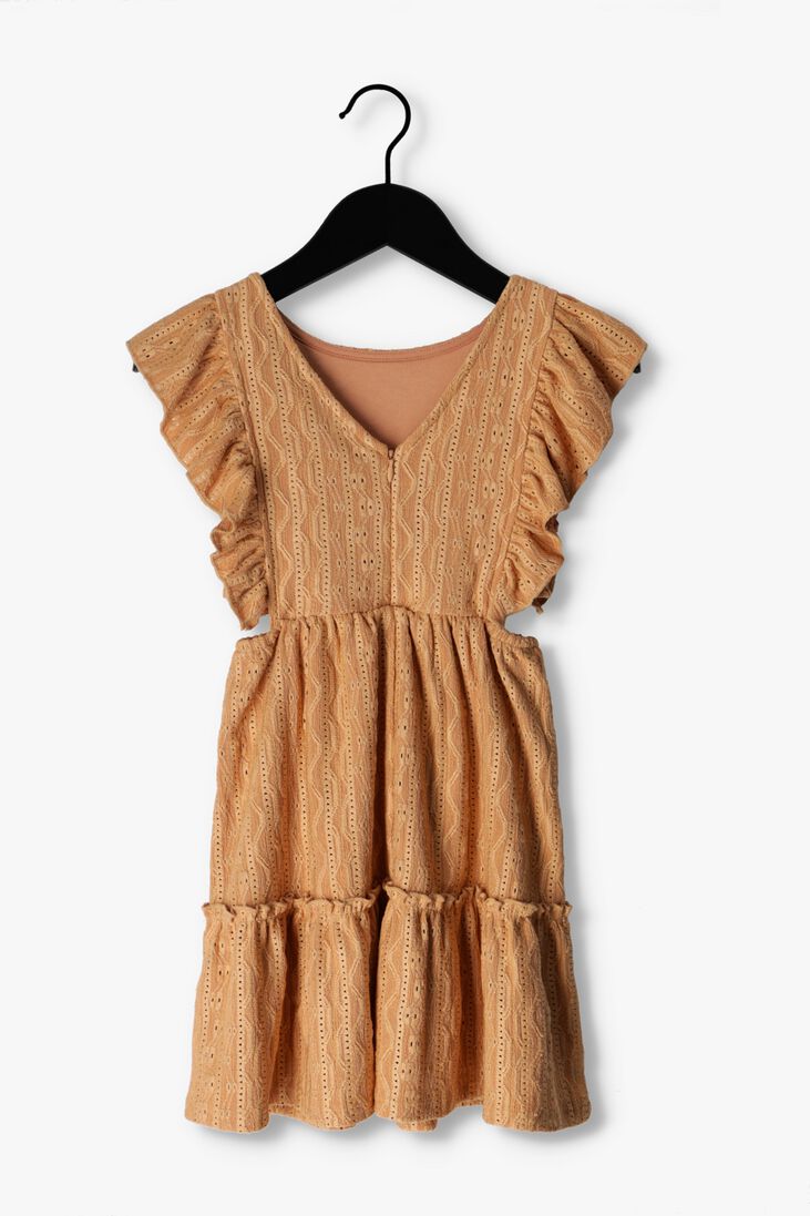 LOOXS zand looxs mini jurk fancy dress 1