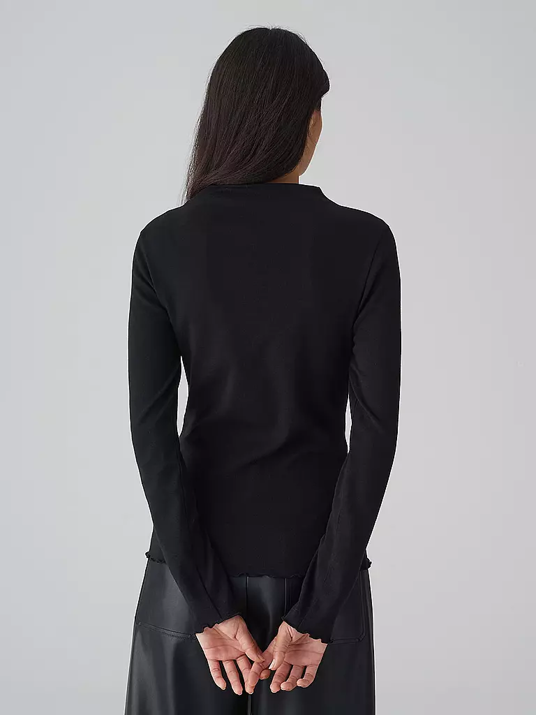 OPUS Langarmshirt SONINCHEN schwarz