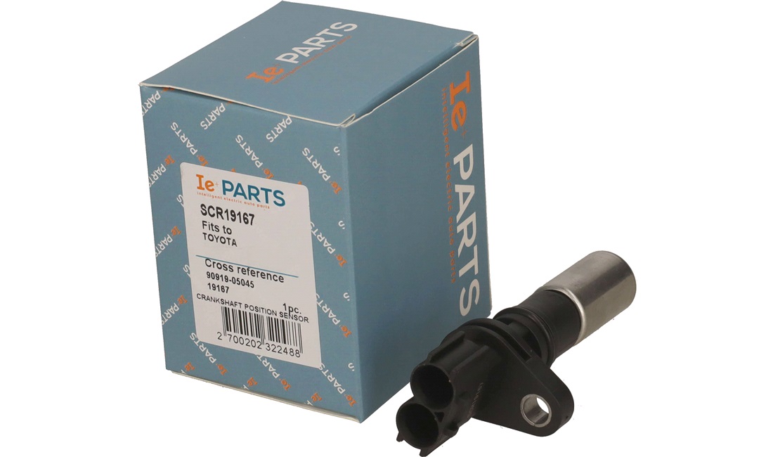 Impulsensor, krumtapaksel