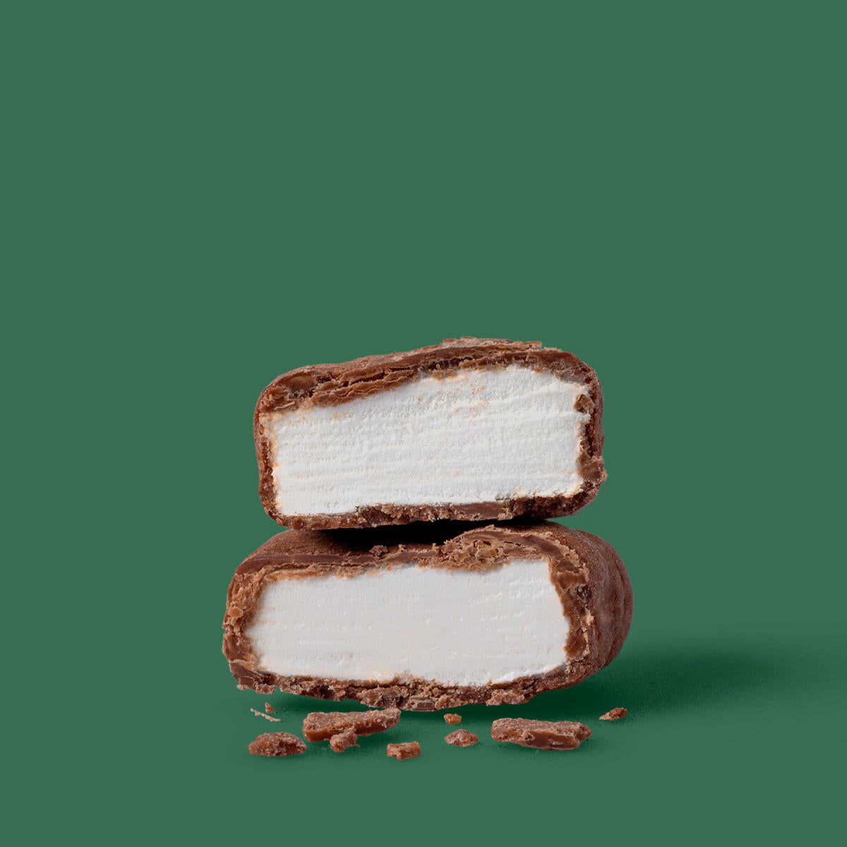 The Mallows  Frosty Mint & Milk Chocolate skumfiduser - Limited Winter/Christmas Edition