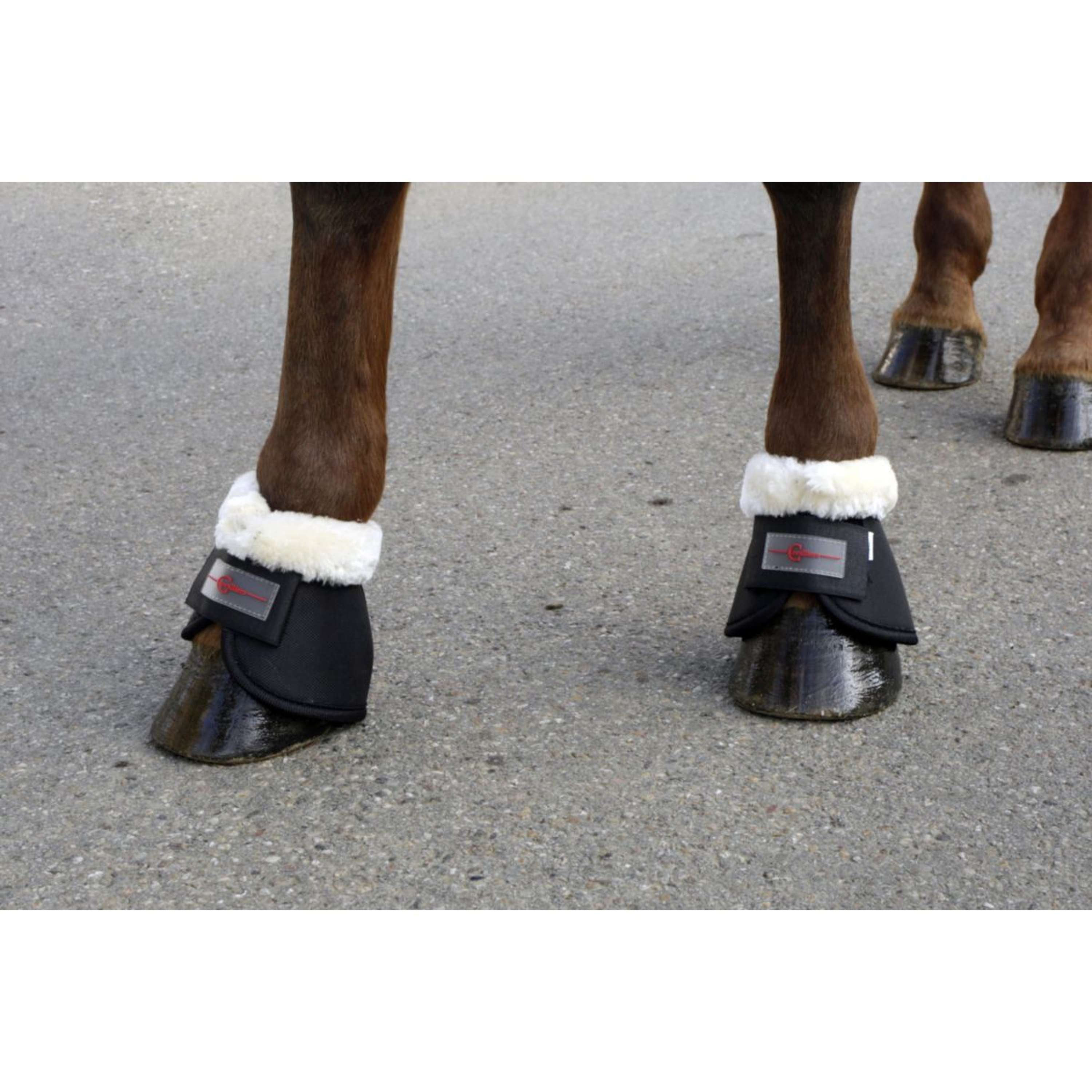 Covalliero Springschoenen Teddy Fleece Zwart