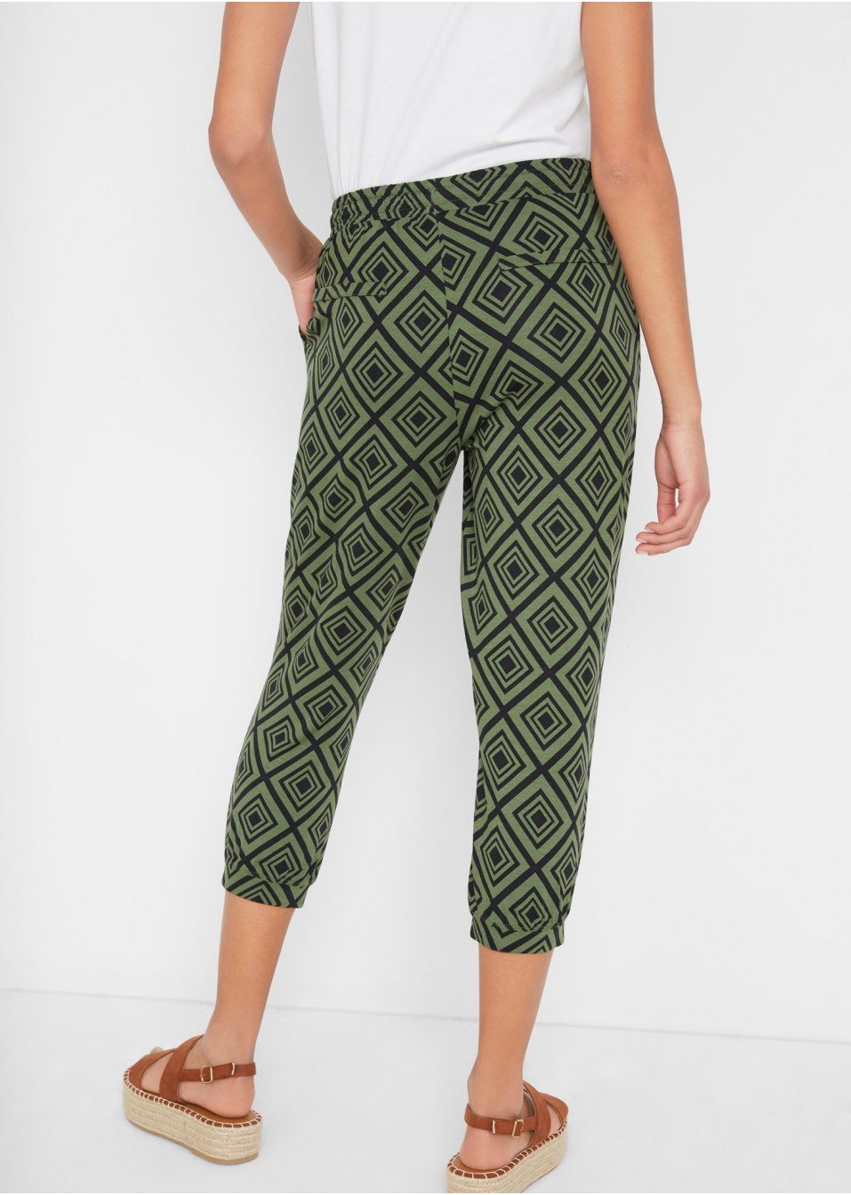 Pantalon 3/4 imprimé
