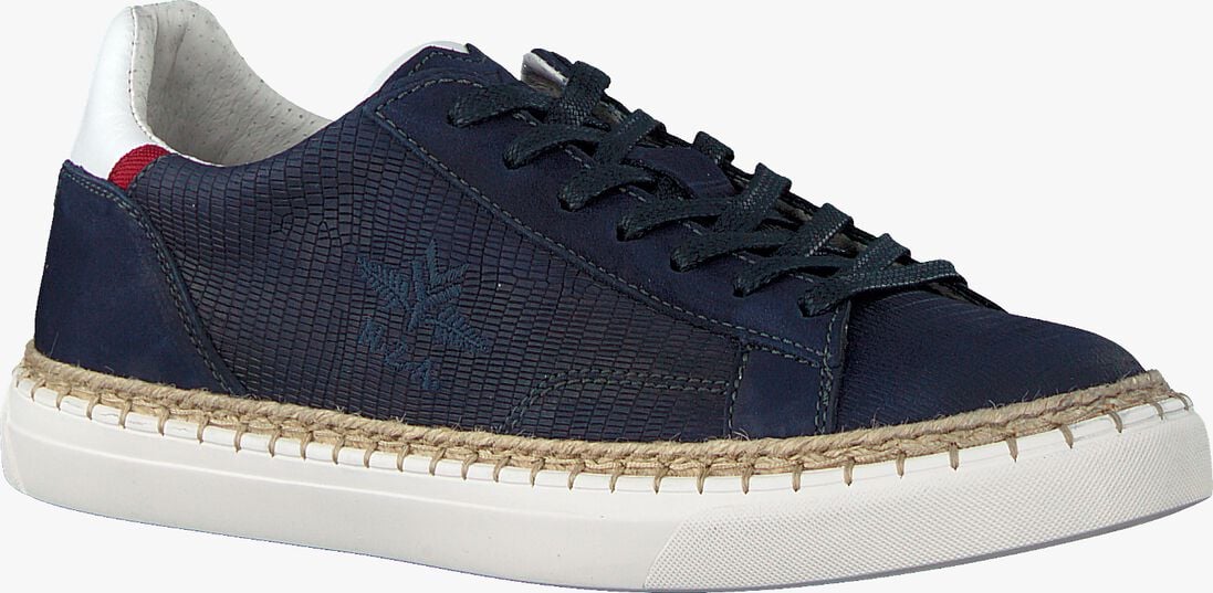 NZA NEW ZEALAND AUCKLAND blauwe nza new zealand auckland lage sneakers taupo ii lizard