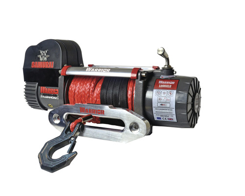 Warrior Samurai Gen2 12000LB / 5,4 t 12V elektrische lier met synthetisch touw