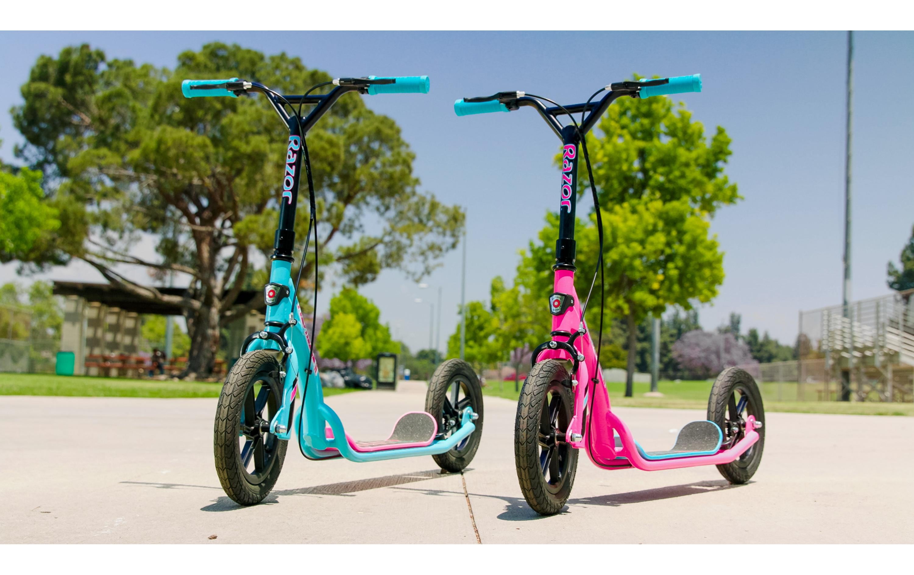 Scooter Flashback Pink<br>BMX Style Kick Scooter