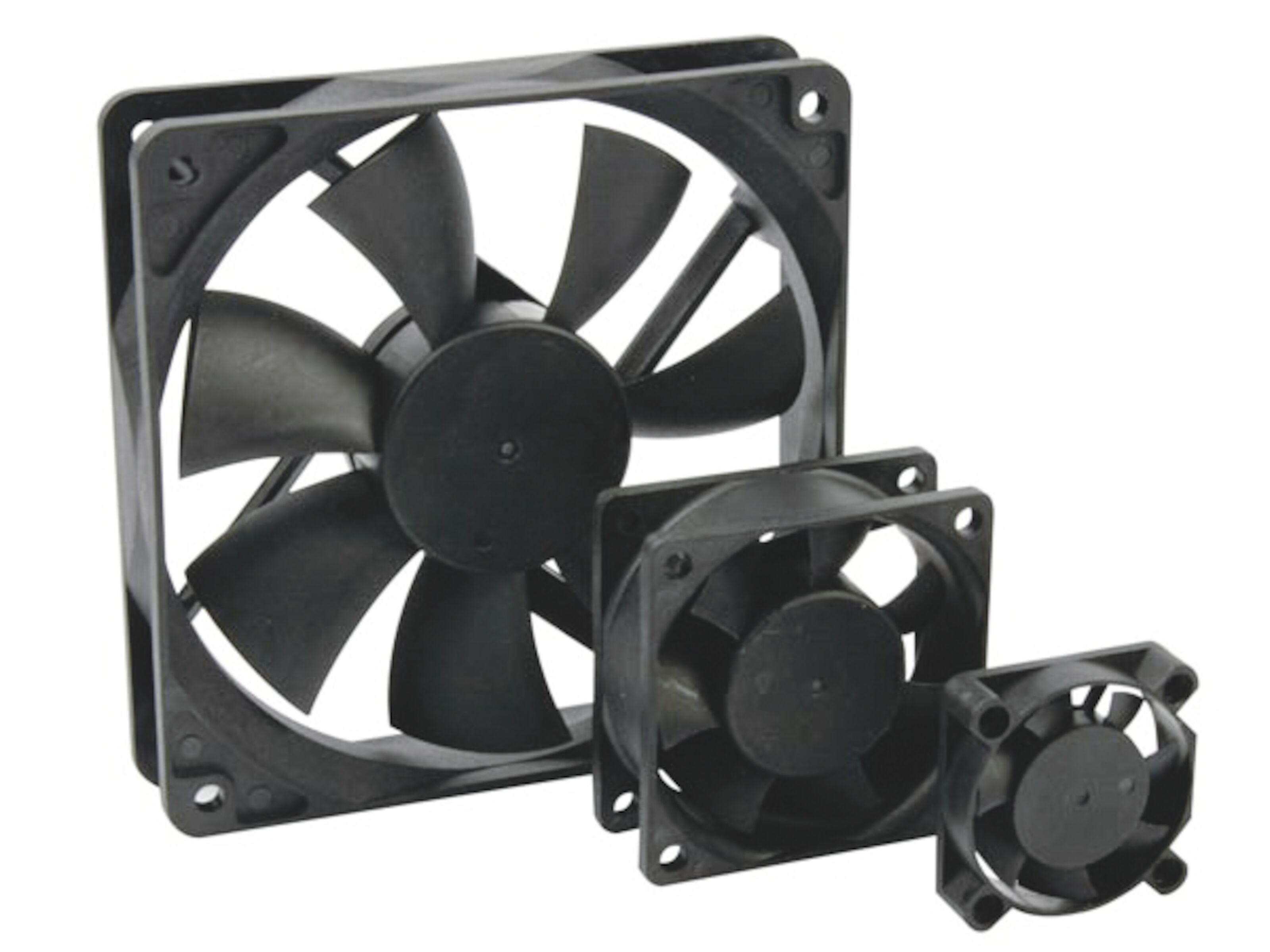 Aksialvifter 12 V 80x80x25 mm