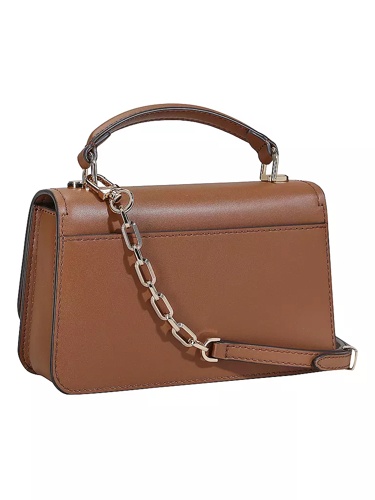 MICHAEL KORS Ledertasche - Henkeltasche DELANCY camel