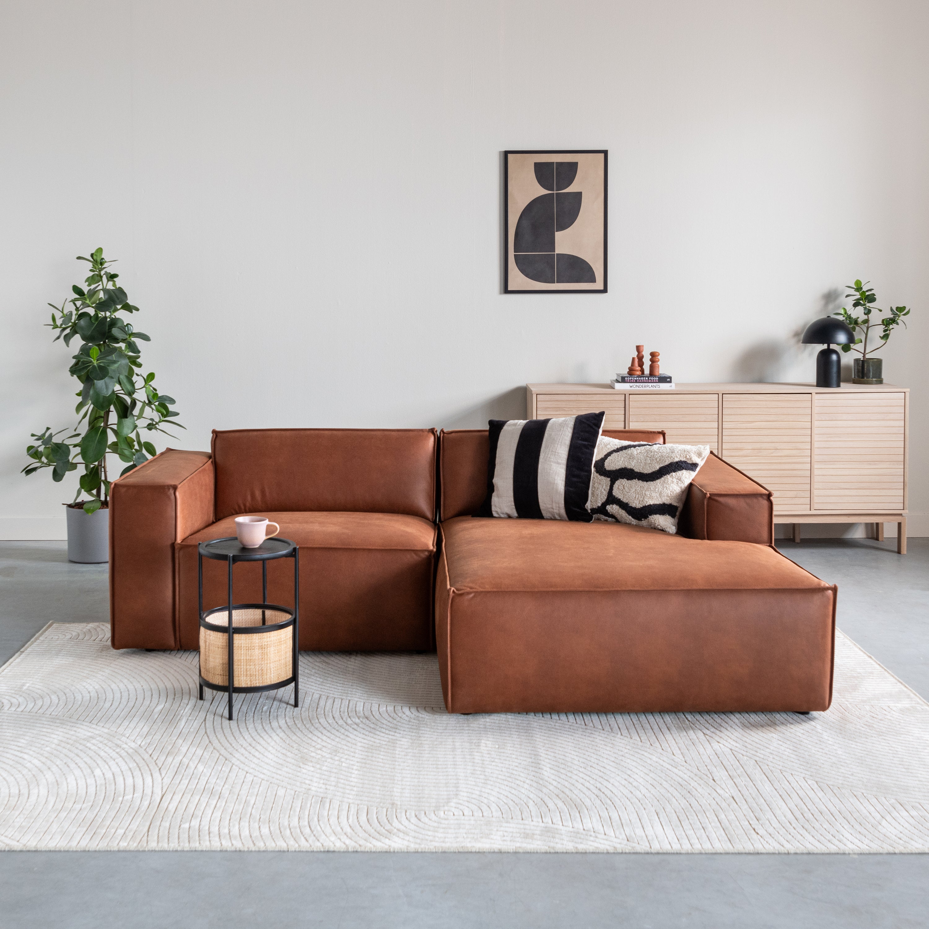 by fonQ Flat Vloerkleed 160 x 230 cm  - Beige
