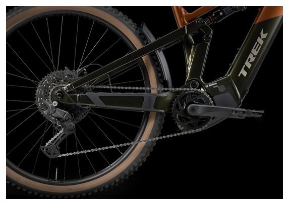 VTT Électrique Tout-Suspendu Trek Powerfly  FS 4 Shimano Cues 10V 600Wh 27.5'' Orange/Vert Gén. 4