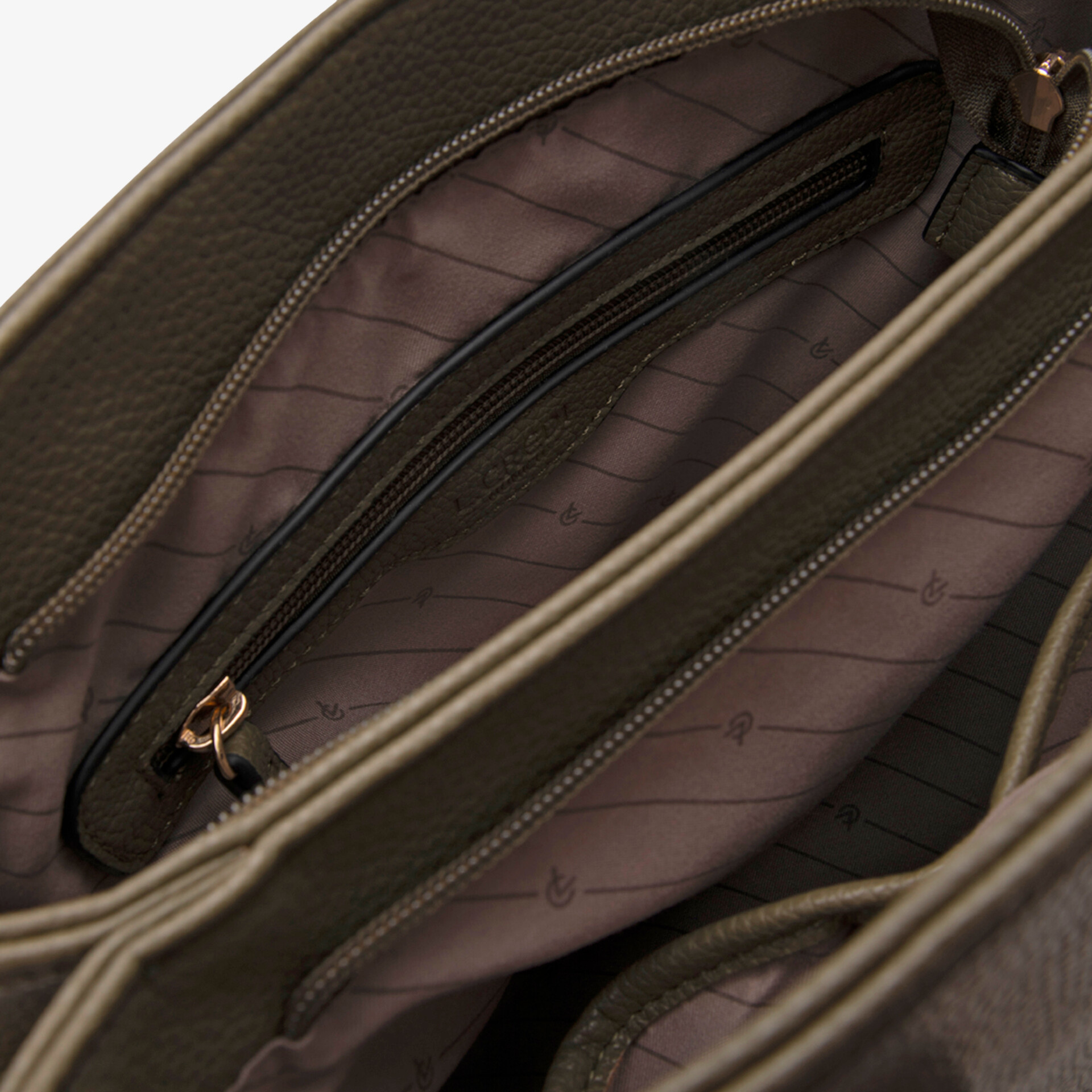 L.CREDI Damen Shopper grün