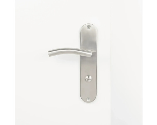 Elin WC renovatieset, roestvrij staal, satijnen afwerking