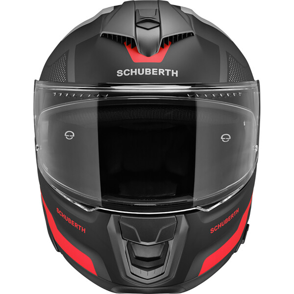 Schuberth - Casque S3 Daytona Noir Mat / Gris / Rouge