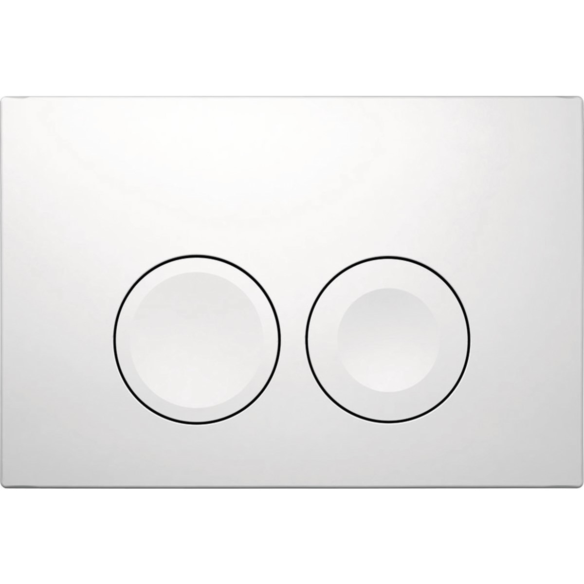 Geberit Delta 25 bedieningsplaat glans wit