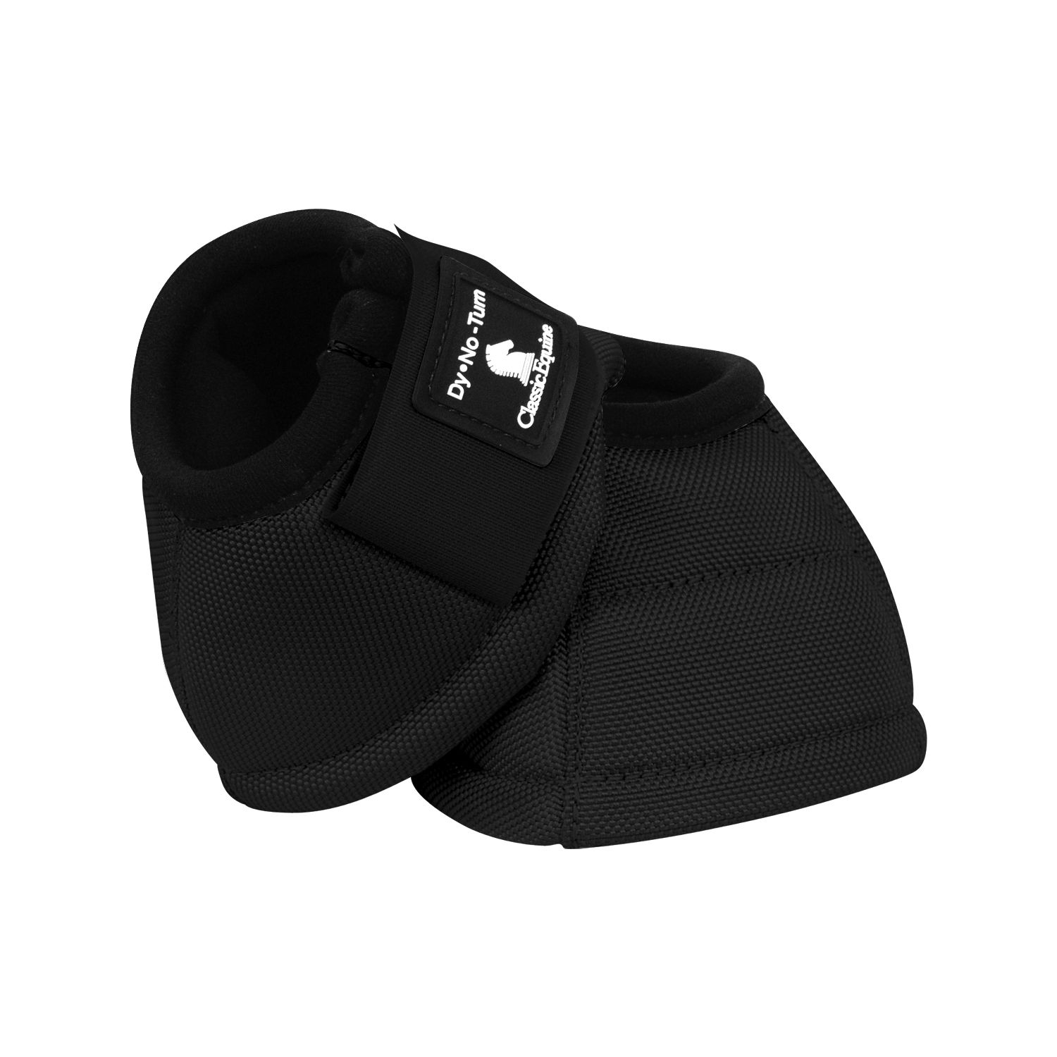 Classic Equine Hufglocken Dy No-Turn  - schwarz