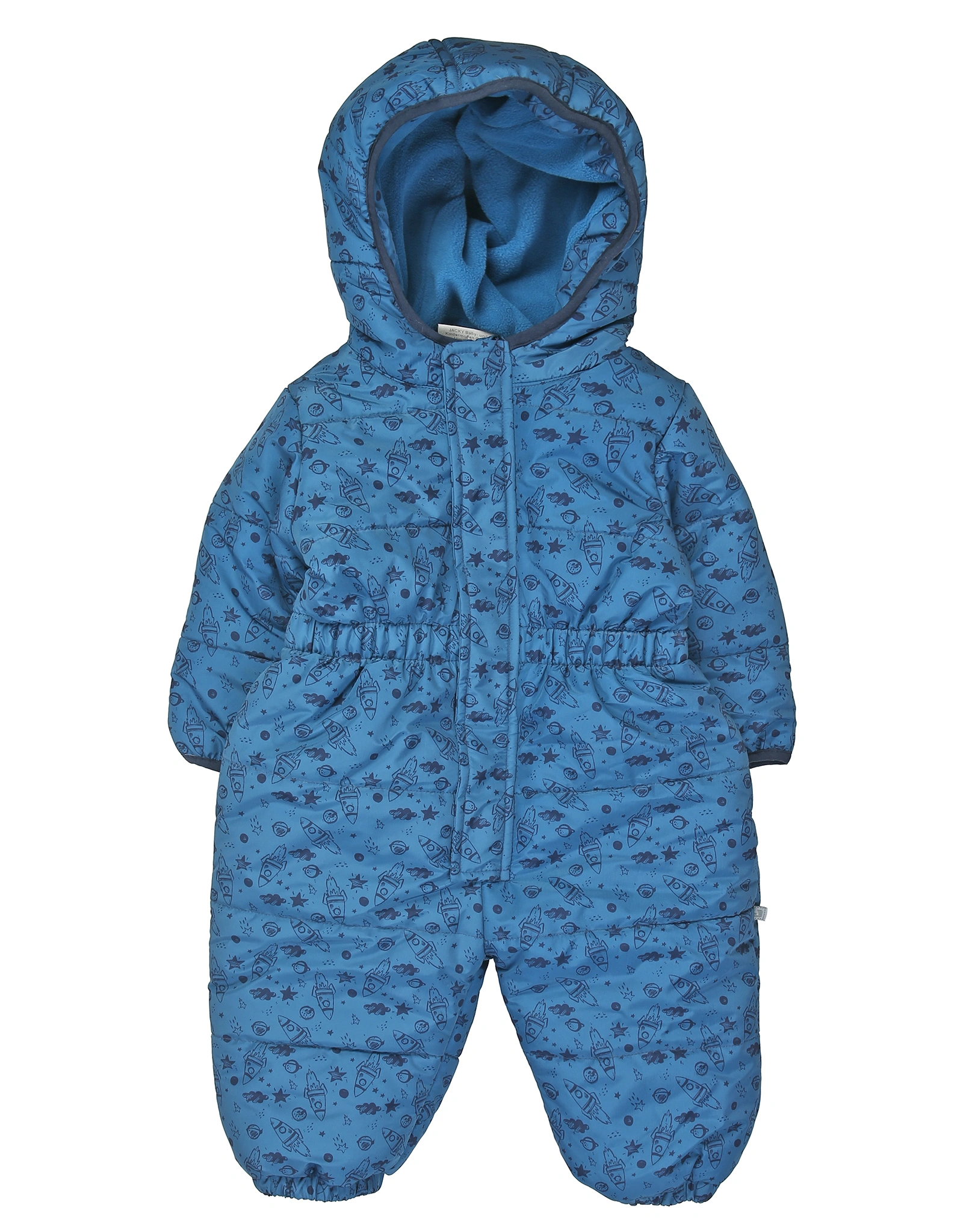 Schneeoverall PUNKTE in petrol