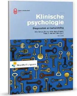 Klinische Psychologie - Diagnostiek en Behandeling - Derde Editie