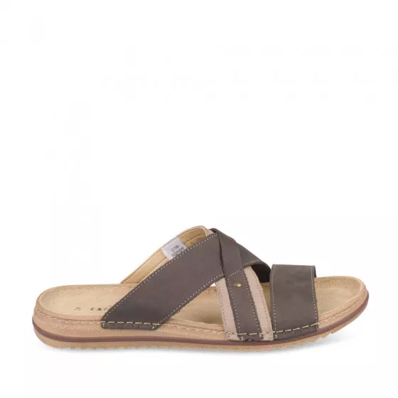 Mules MARRON CAPE BOARD CUIR