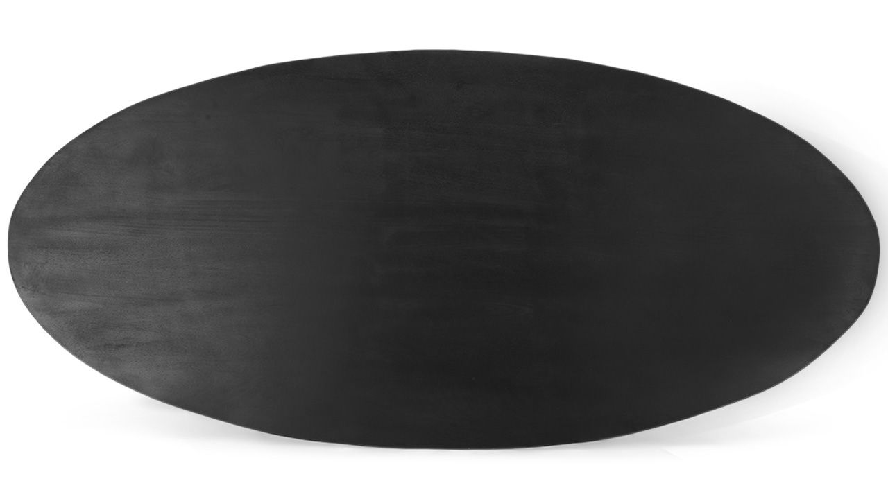 Keukentafel - zwart Oslo
