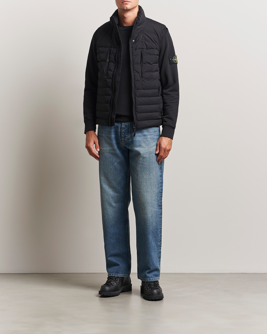 Stone Island Nylon Down Vest Black