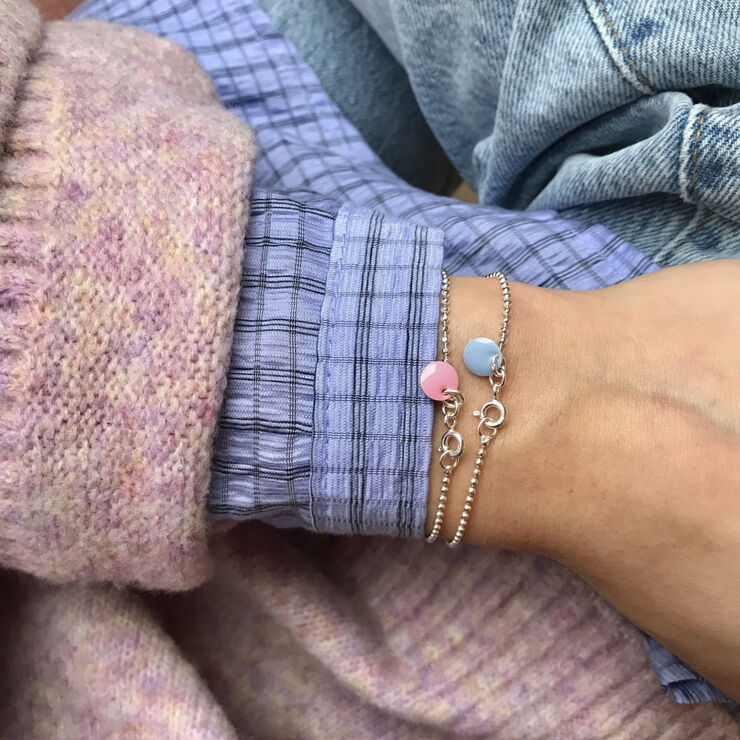 ENAMEL Copenhagen Bracelet, Ball Chain Midnight