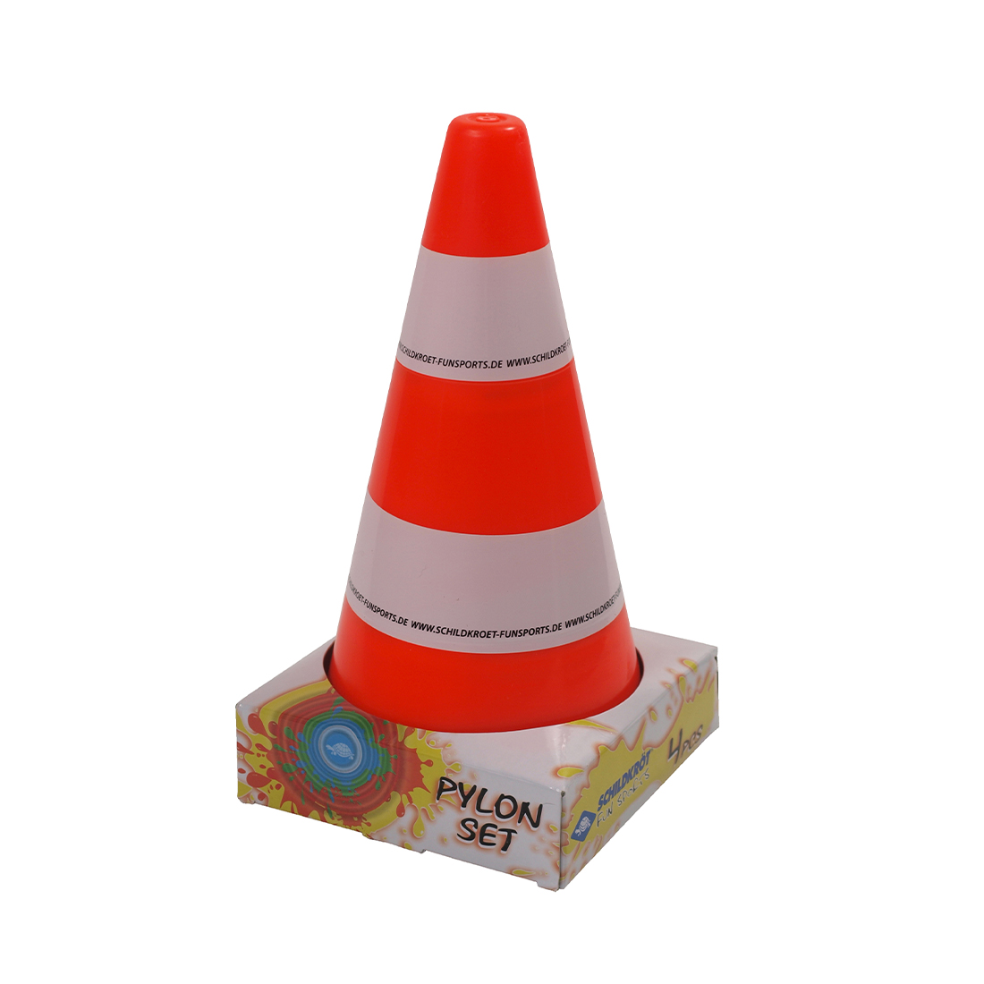 Schildkröt Pylonen-Set, 4 Stück