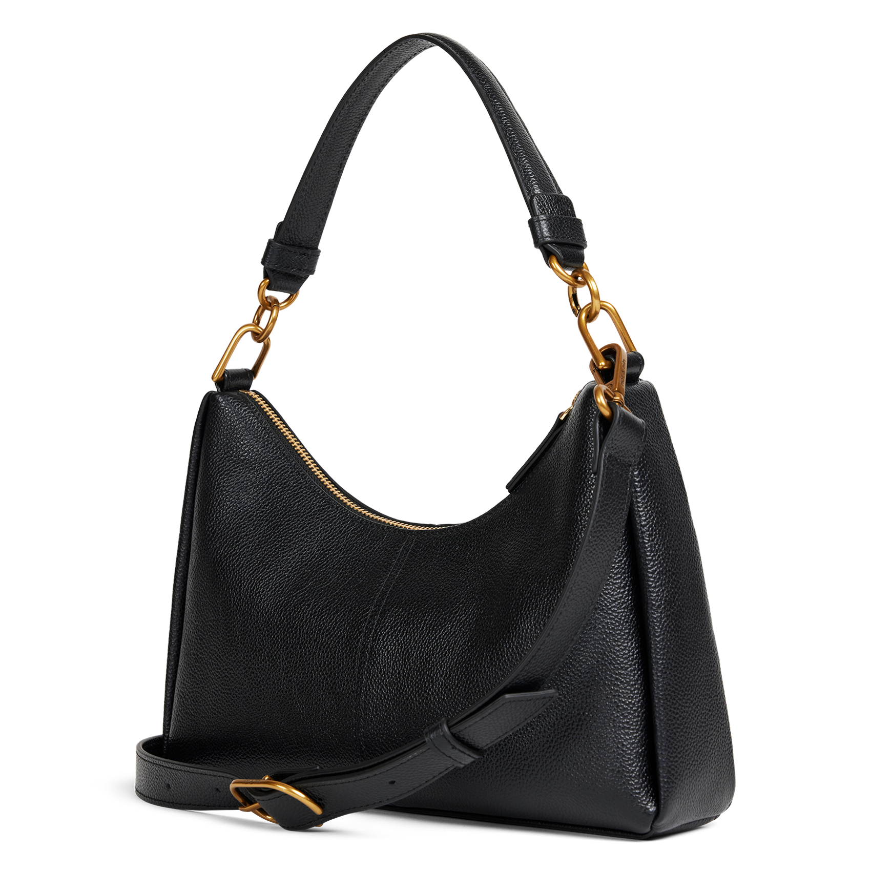 REJINA - Sac à main en cuir | Noir