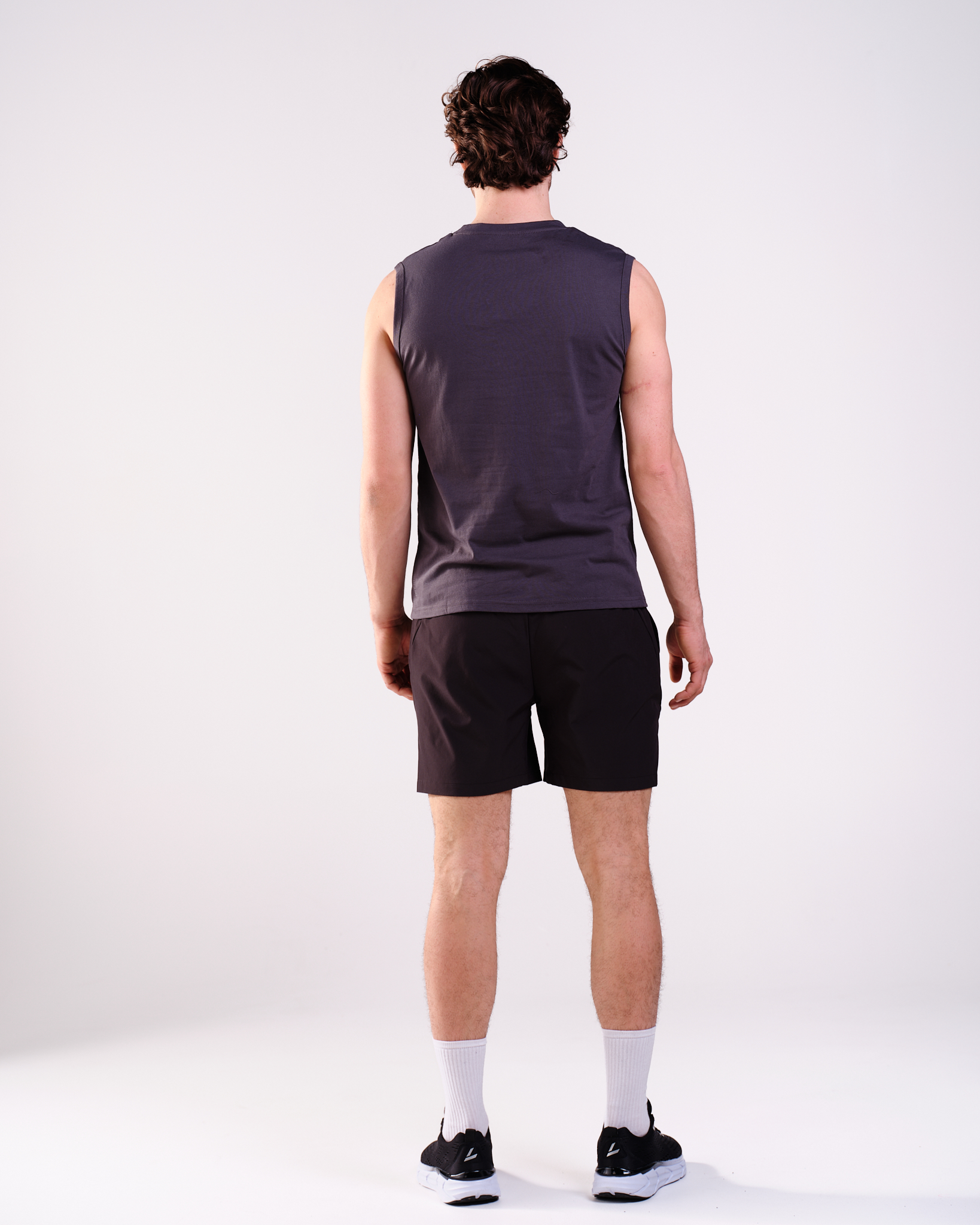 LEVITY Active Logo Tank Dark Navy