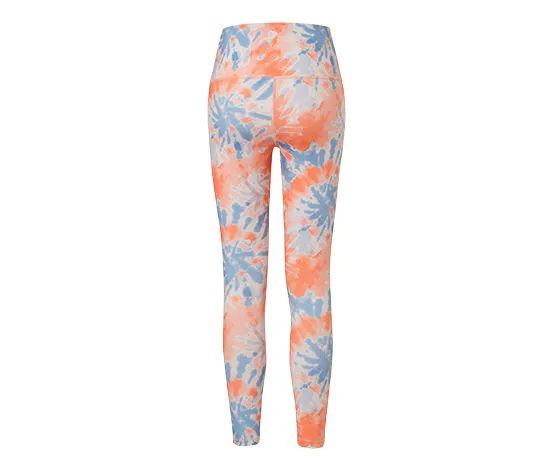 7/8-Sporttight, orange-blau