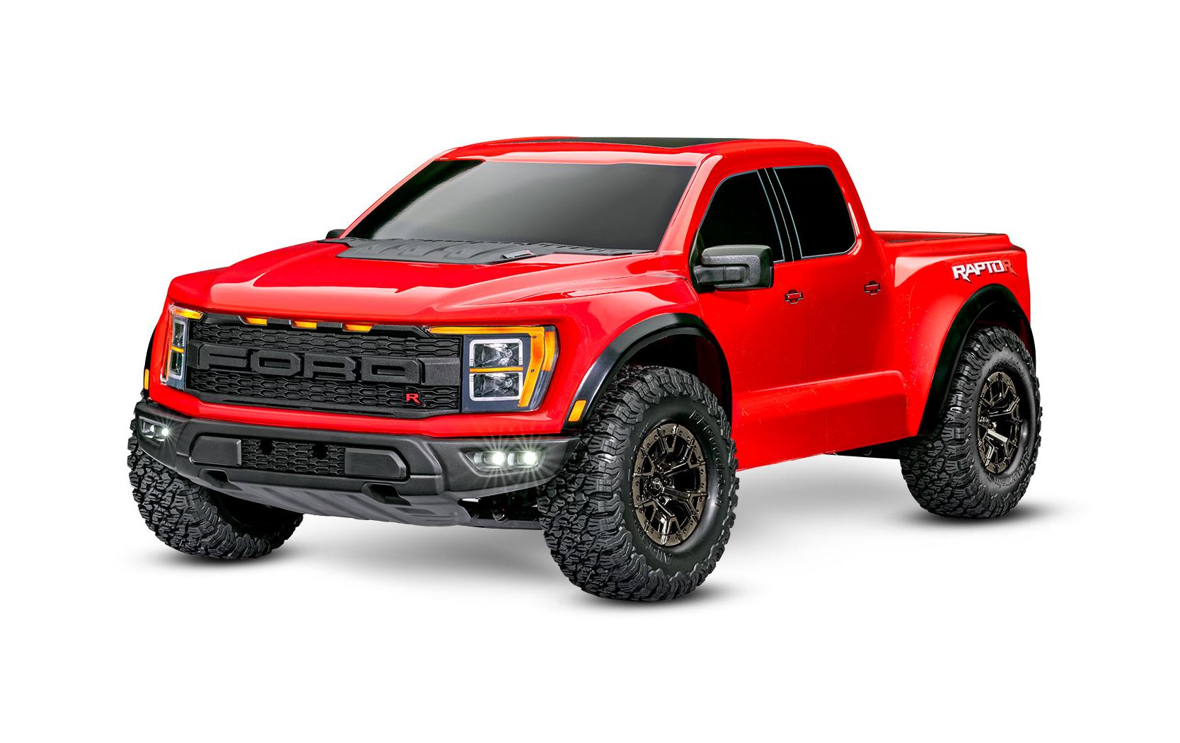 Short Course Truck Ford F-150 Raptor R Rot, ARTR, 1:10<br>Scale Off-Road Ford F-150 Raptor Pick-up RC Modell mit Brushless Antrieb