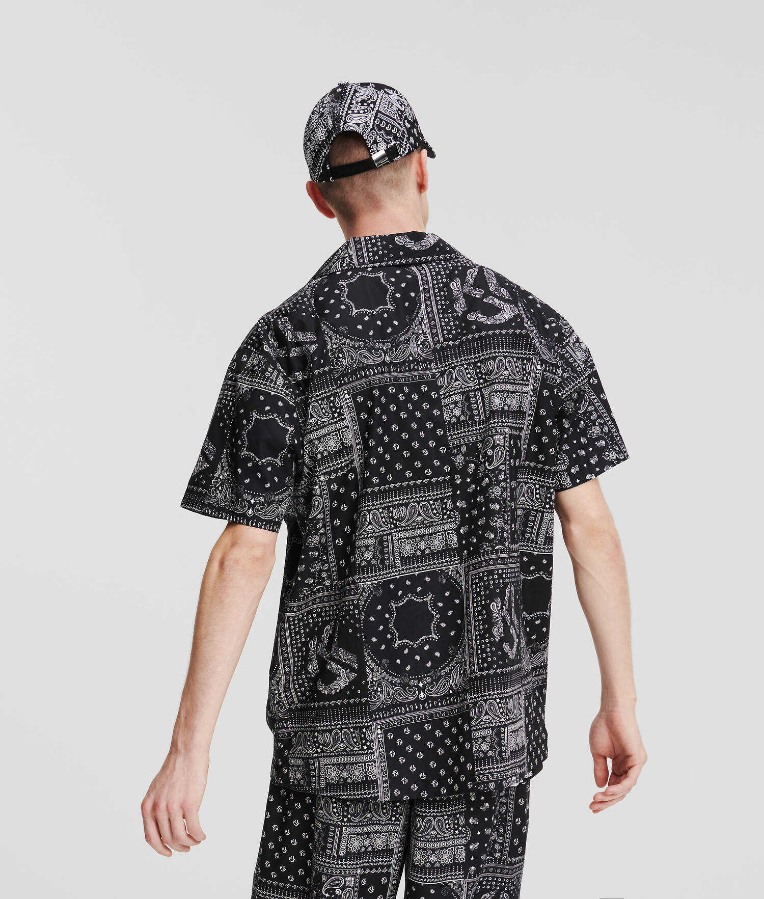 CHEMISE À MANCHES COURTES KLJ BANDANA