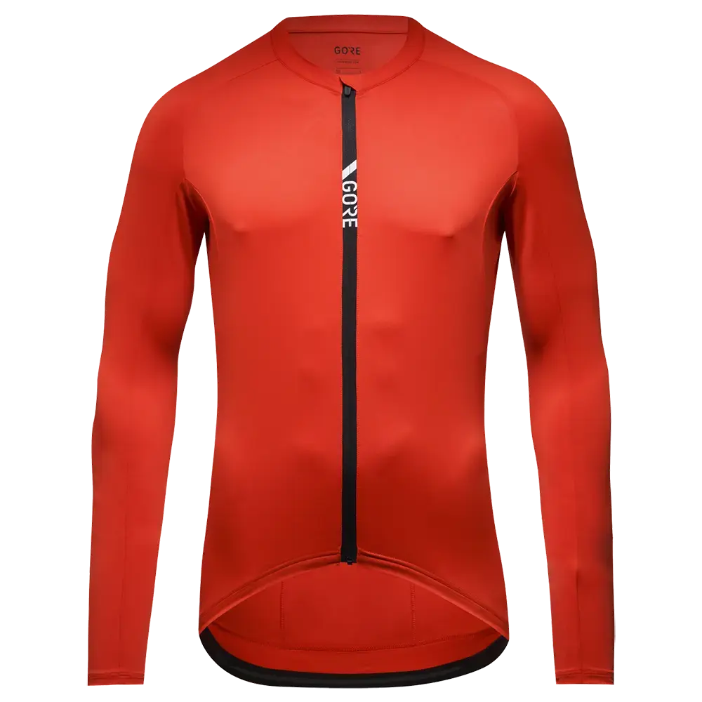 GORE Wear Torrent Fietsshirt Lange Mouwen Rood Heren