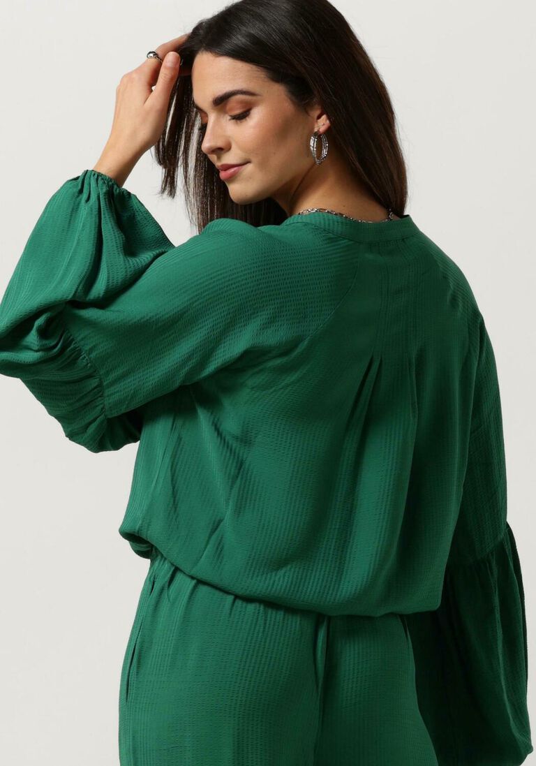 BY-BAR groene by-bar blouse vienna satin blouse