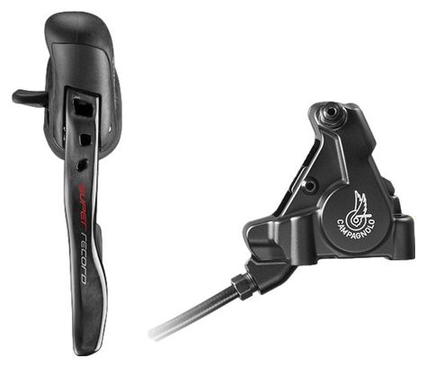 Levier Gauche   Freins Avant Hydrauliques Campagnolo Super Record Disc 140 mm Noir