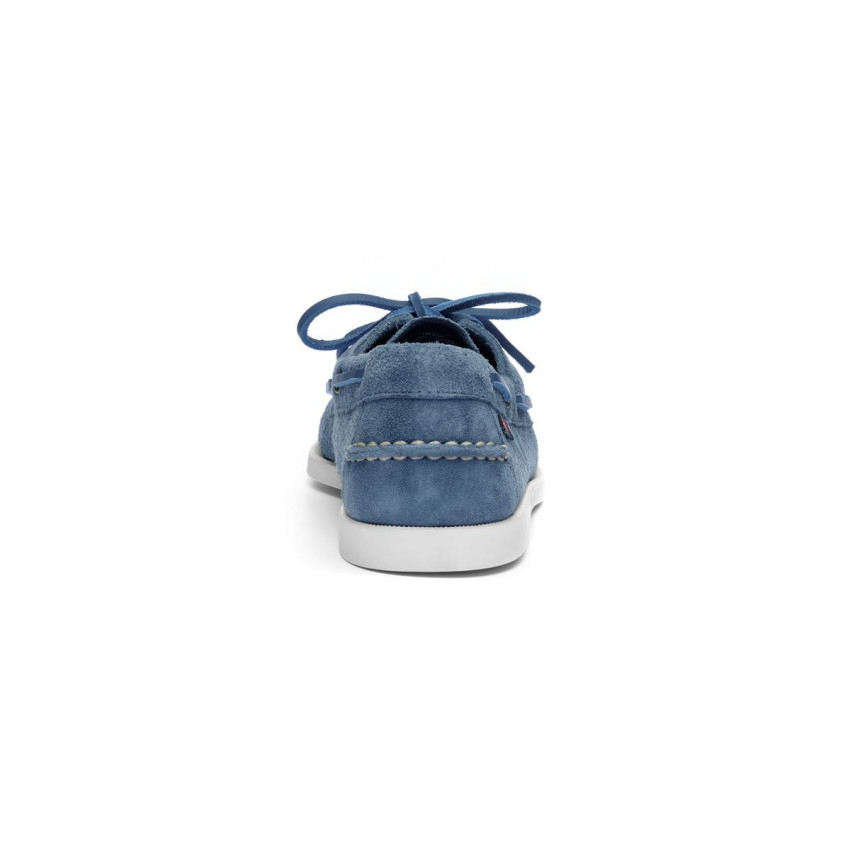 DOCKSIDES PORTLAND FLESH OUT Indigo-Chaussures bateau pour homme en suede Portland
