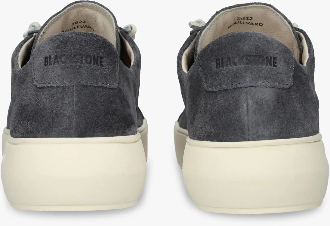 BLACKSTONE blauwe blackstone lage sneakers morgan low