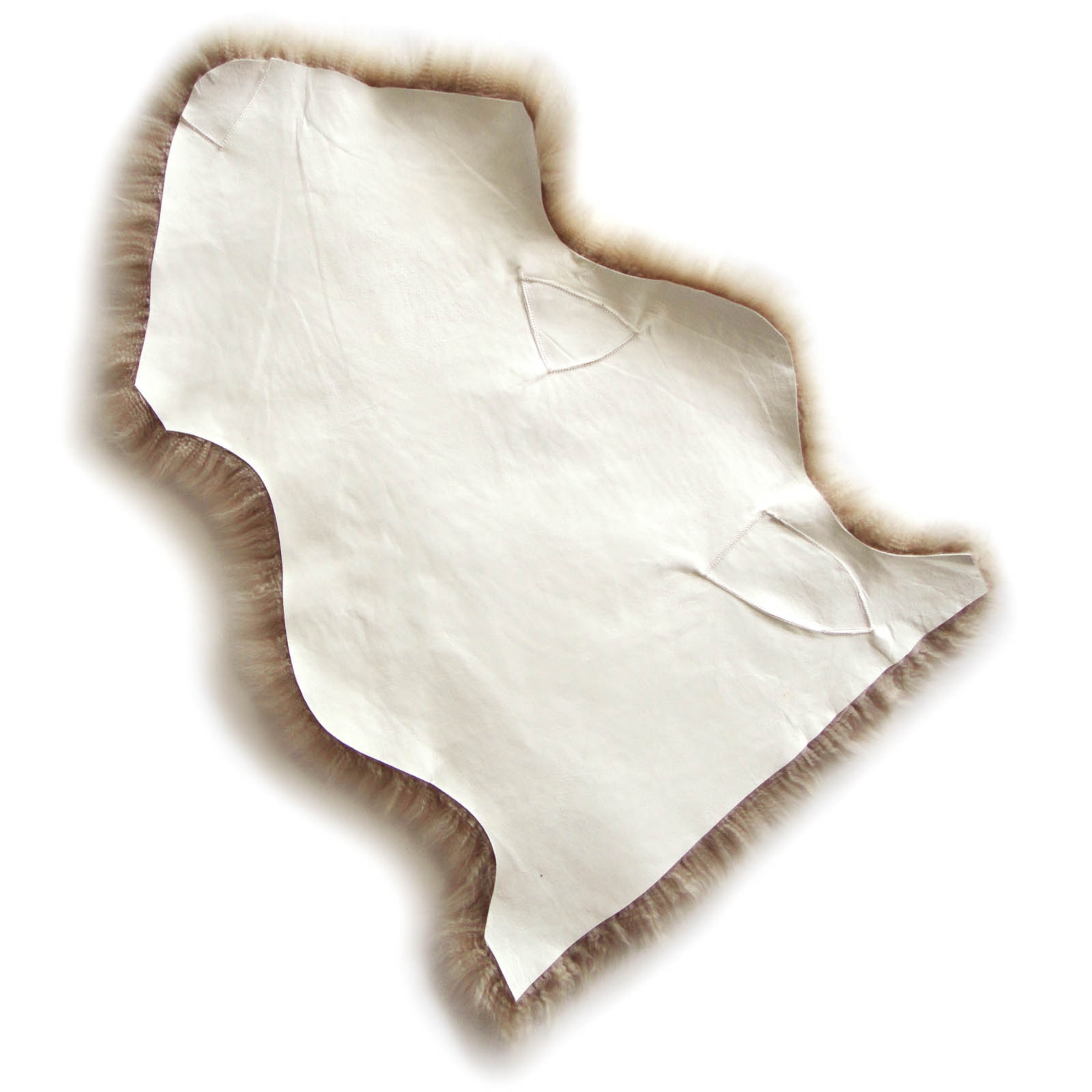 taupe, L 85-89 x B 56 cm