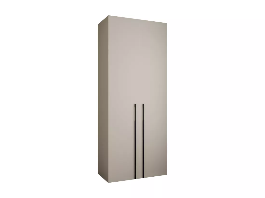 Armoire à portes battantes Como 3 245,5/100/40 2 portes (cachemire/noir)